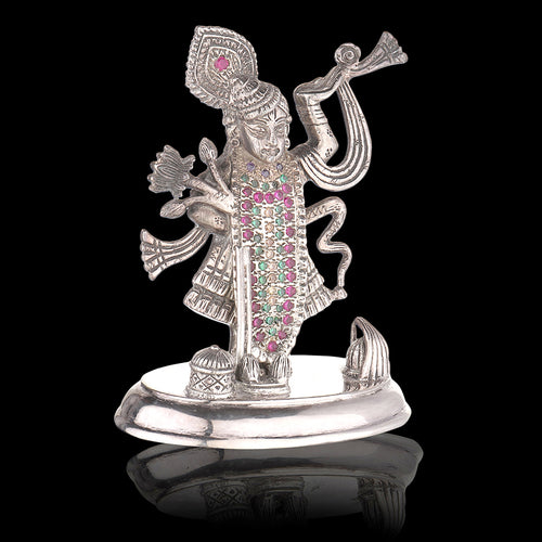 Shrinathji with Precious Stone