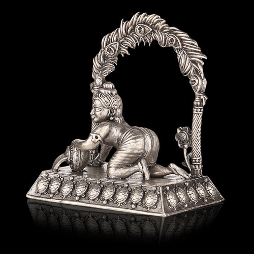 Laddu Gopal with Arch at Back