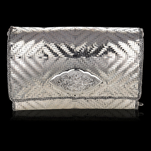 Silver Soft Purse