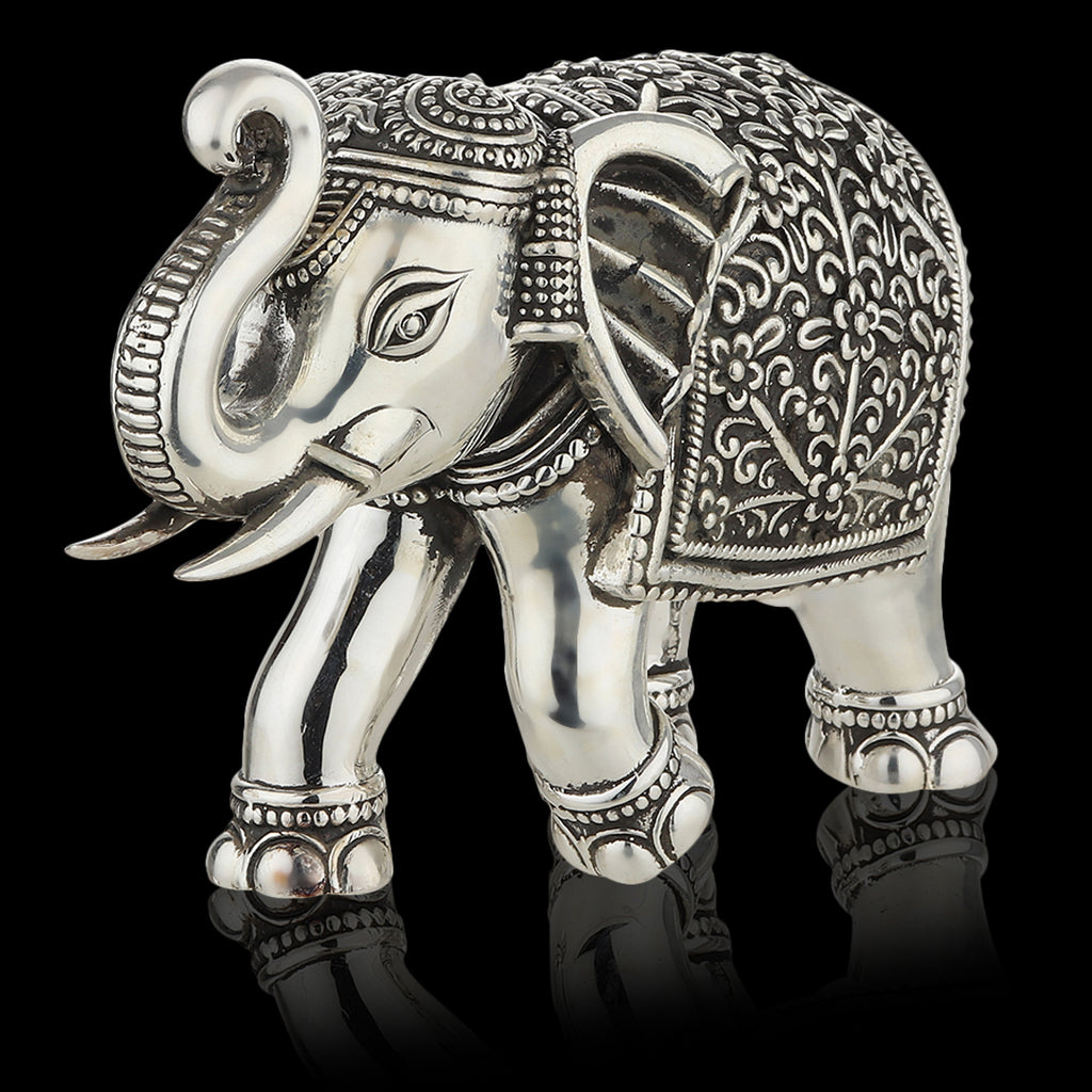 Antique Silver Elephant