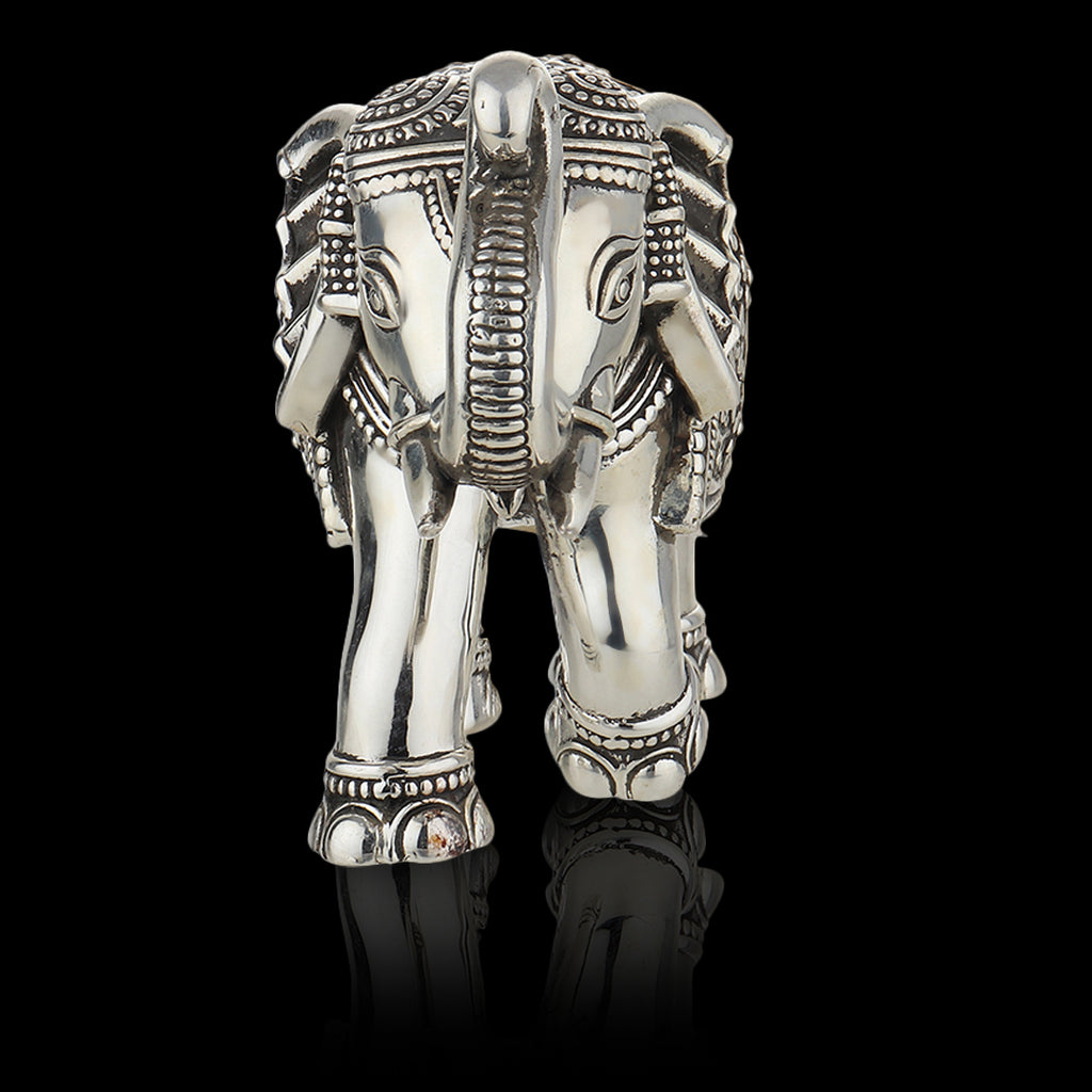 Antique Silver Elephant