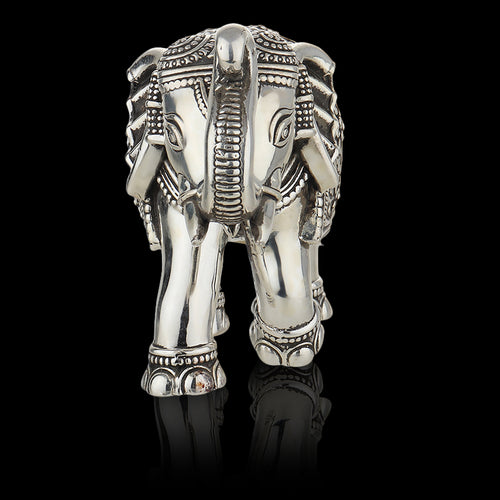 Antique Silver Elephant