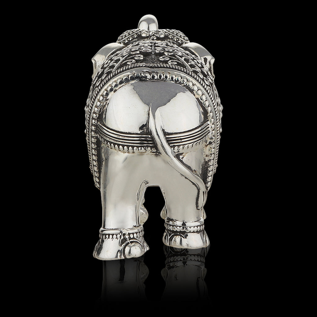 Antique Silver Elephant