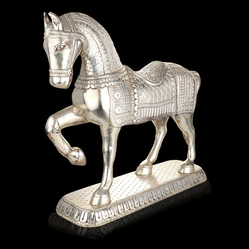 Silver-Clad Horse