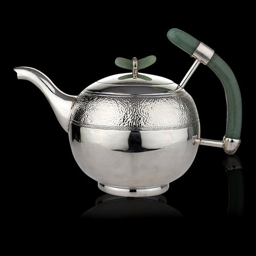 Morning Tea Set with Green Stone