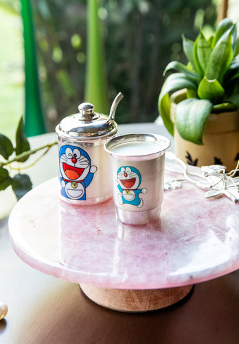 Doraemon Sipper and Glass
