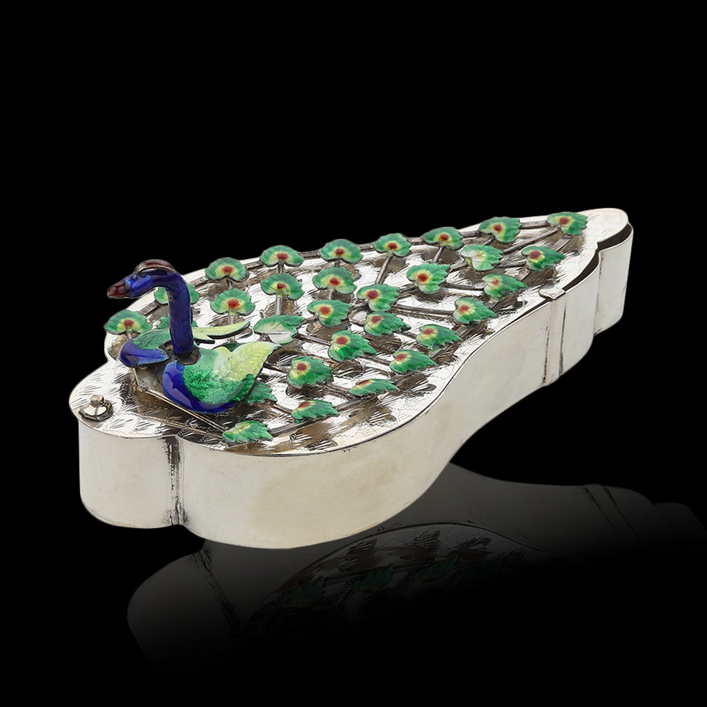 Peacock Roli Chawal Holder