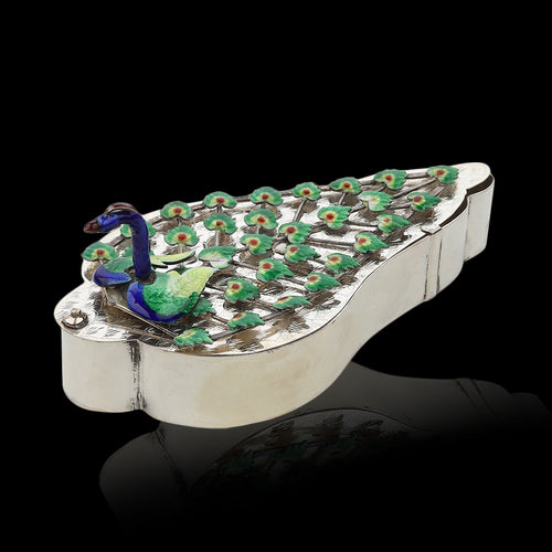 Peacock Roli Chawal Holder