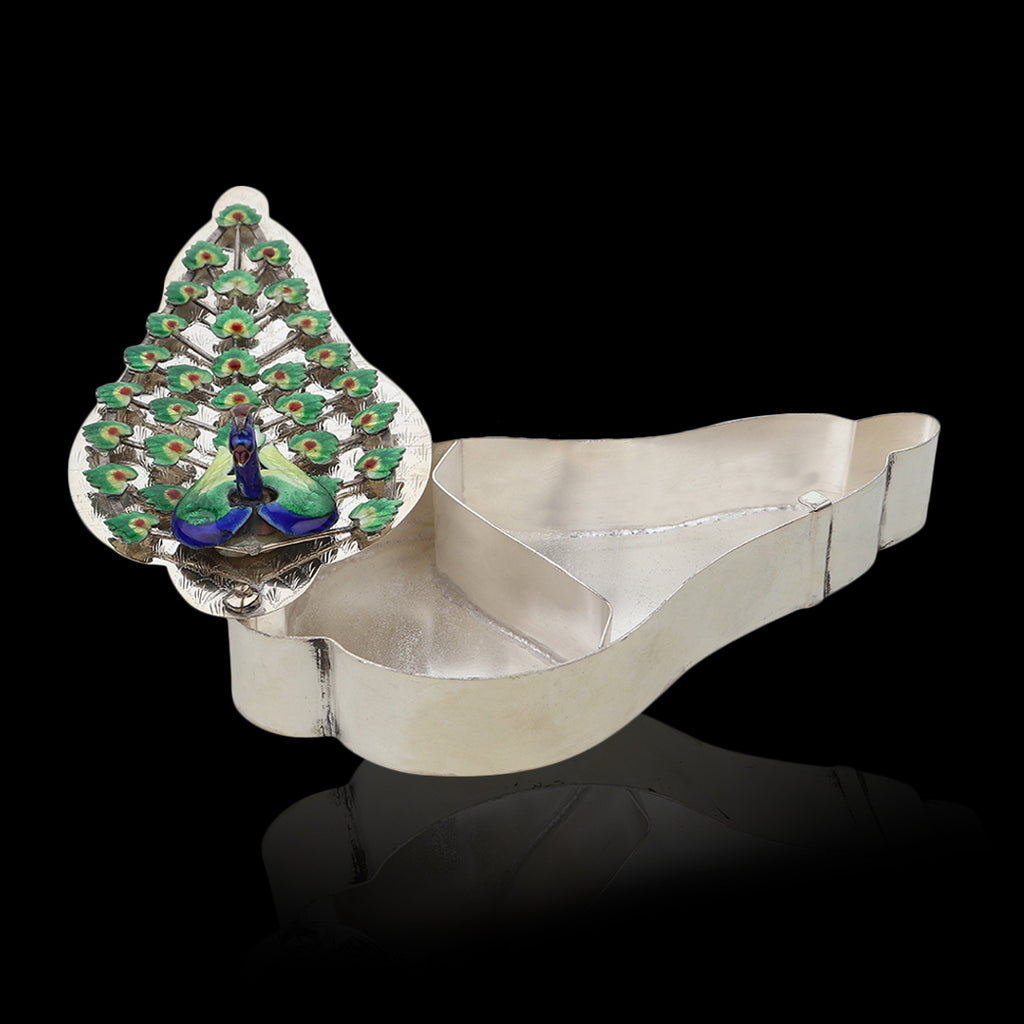 Peacock Roli Chawal Holder