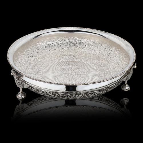 Antique Nakashi Peacock Urli