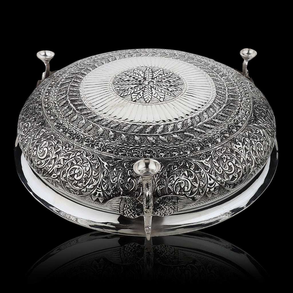 Antique Nakashi Peacock Urli