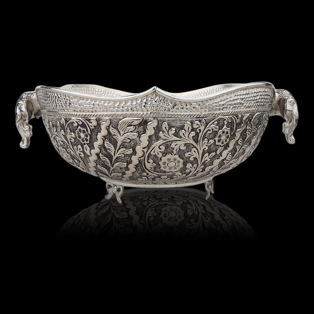 Bowl with Elephant Handles