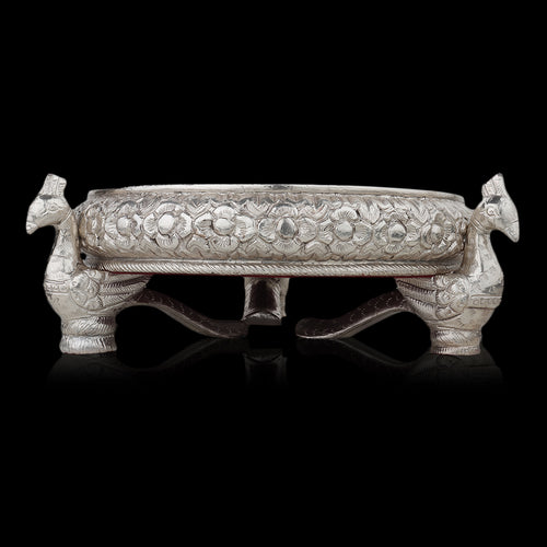 Silver-Clad Peacock Urli