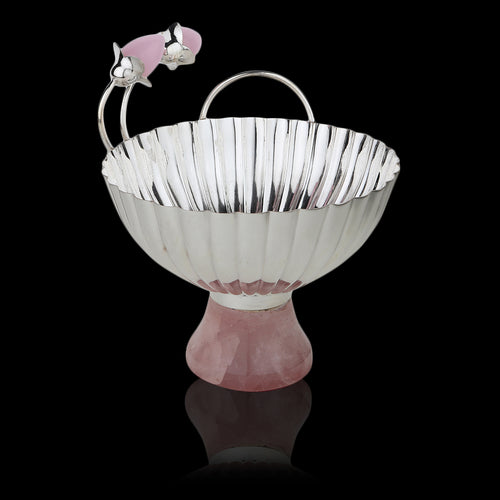 Fruit Bowl with Rose Quartz