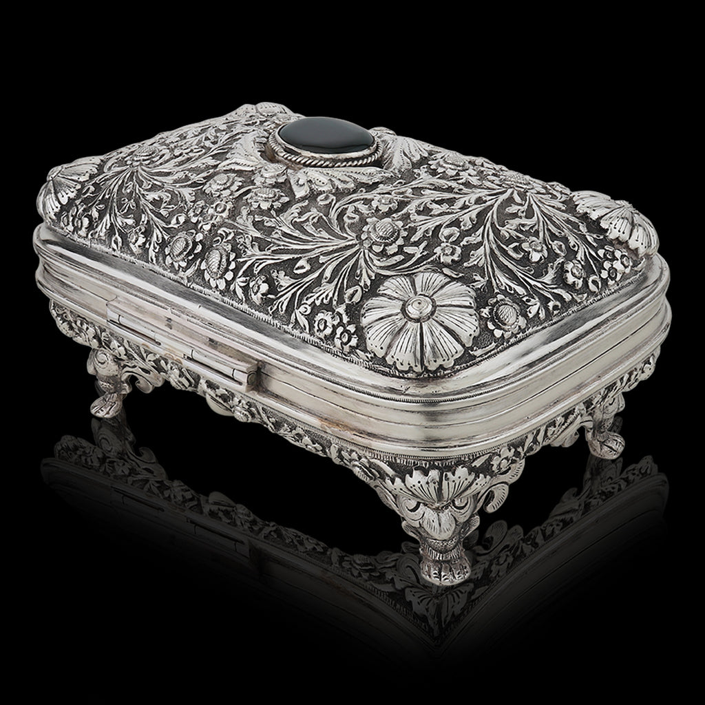 Box with Green Stone