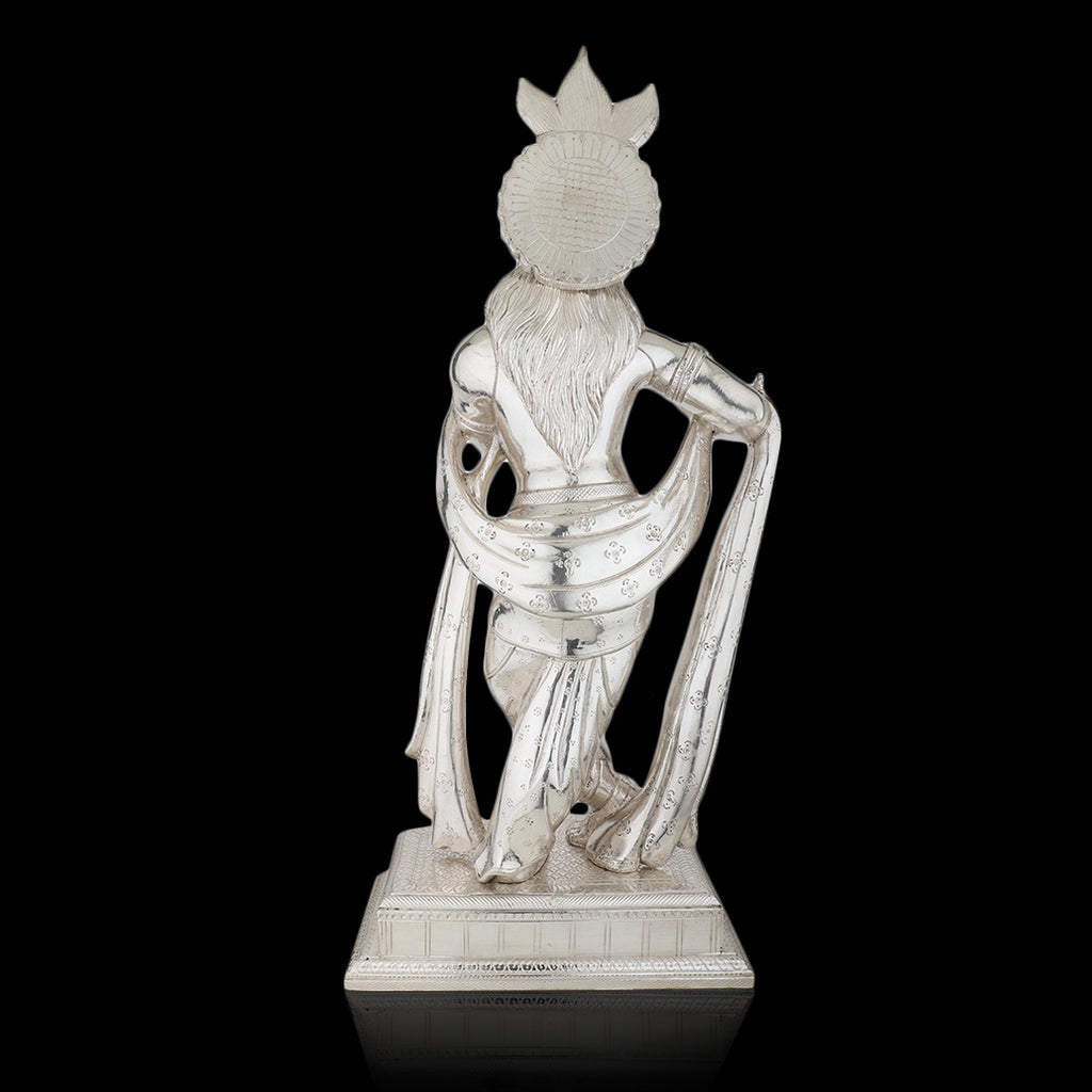 Silver-Clad Krishna Ji