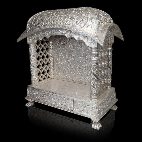 Silver-Clad Mandir